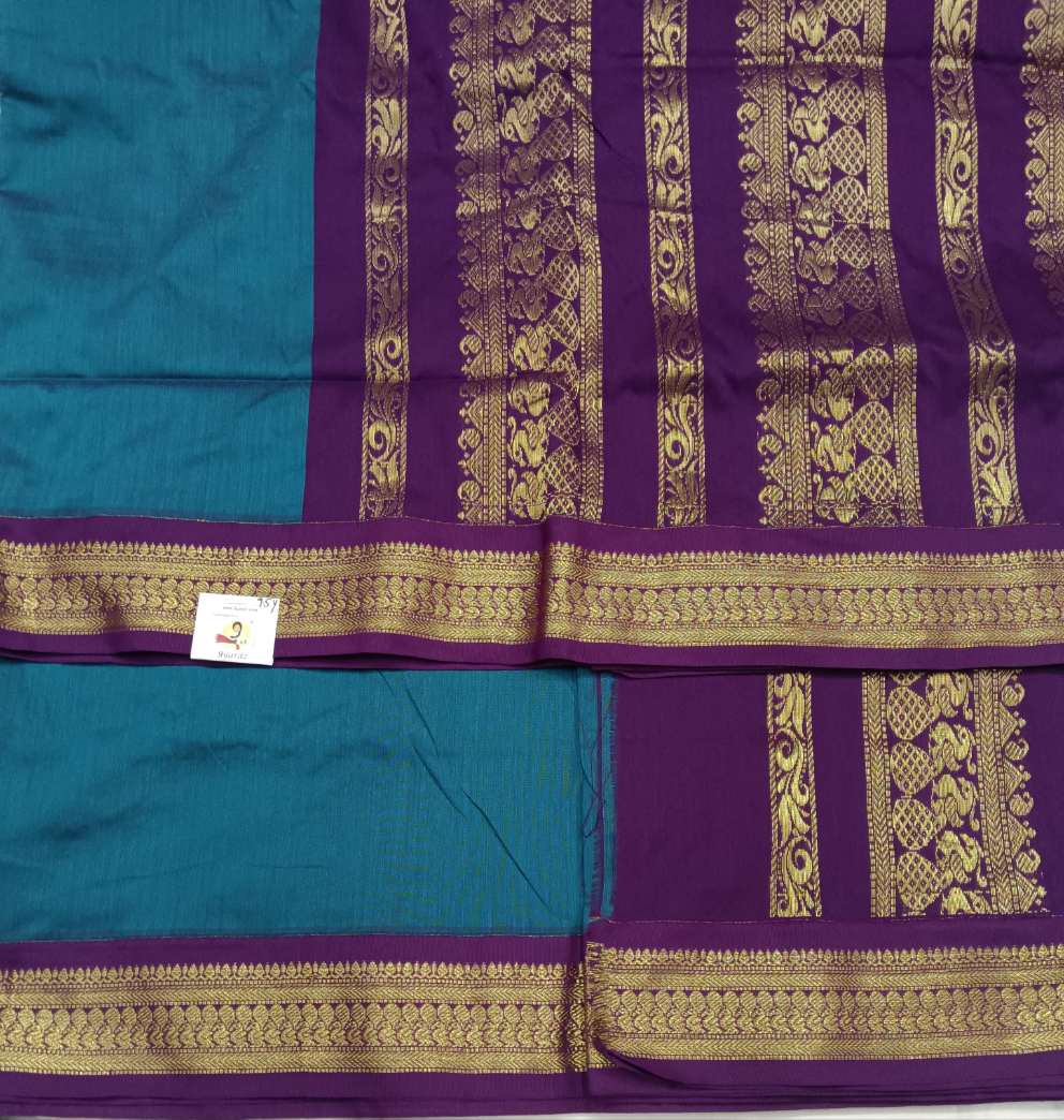 Kalyani Cotton Plain 9.5yardz