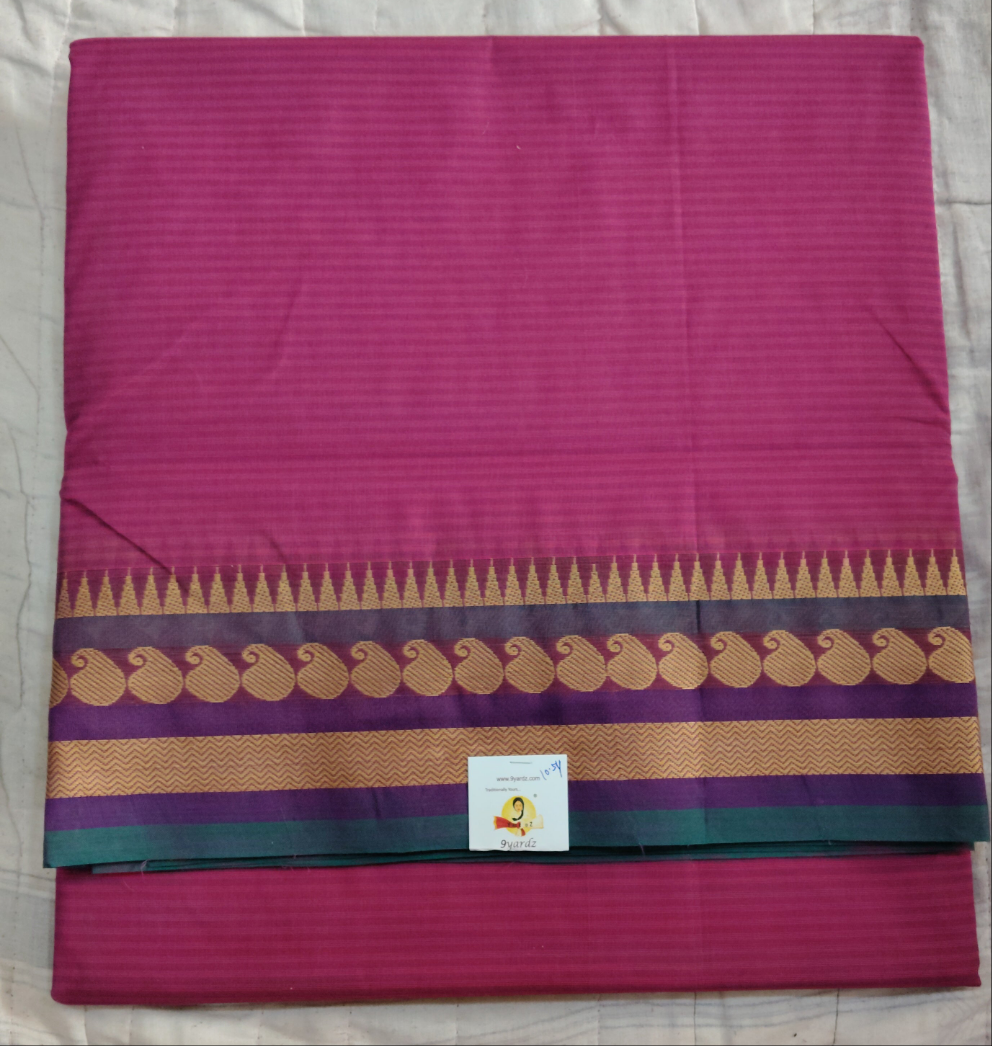 Chettinadu / Karaikudi cotton 10.5 yards madisar