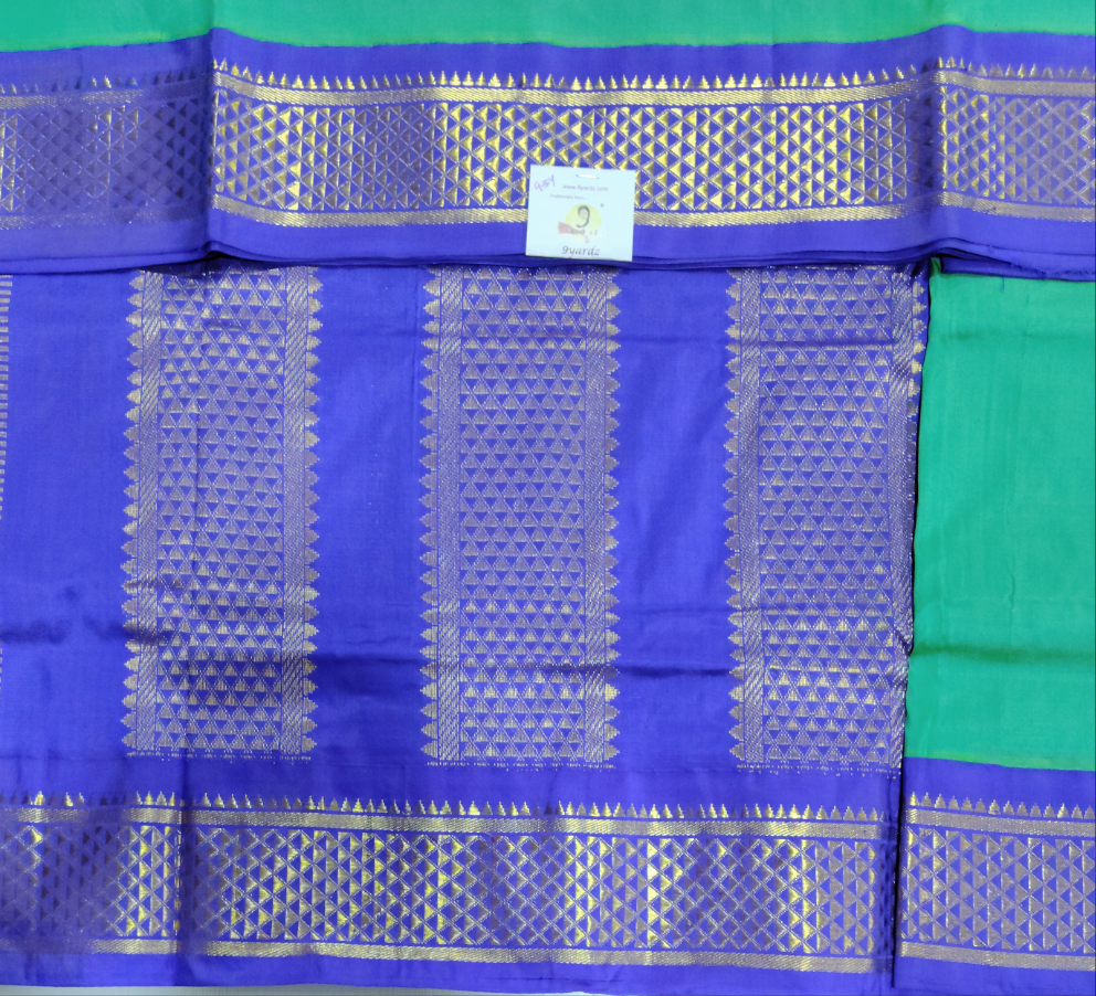 Pure silk madisar 9.5yards
