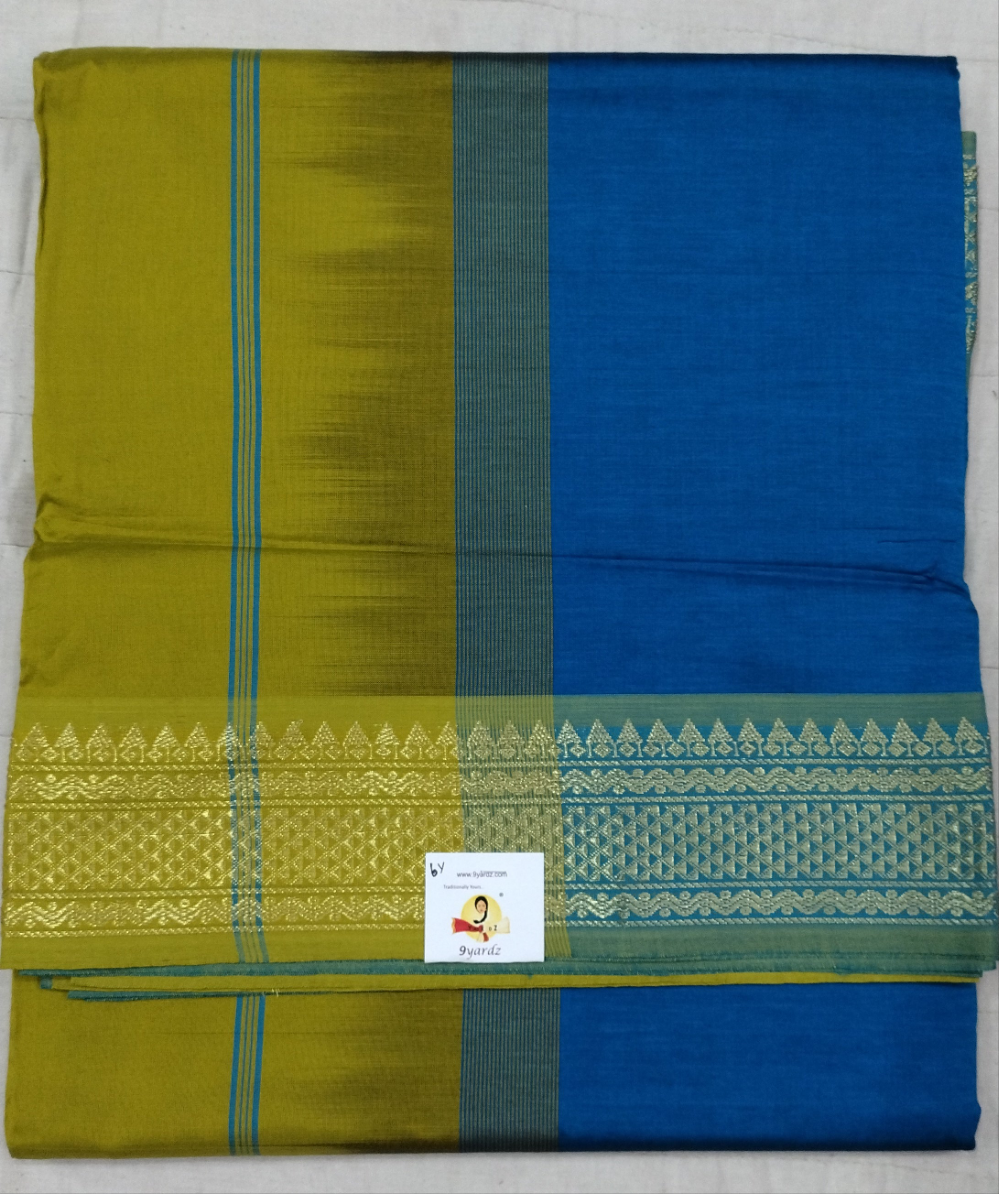 Semi silk Plain 6Yards