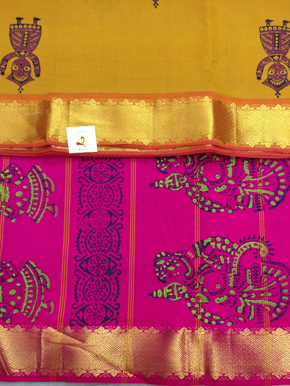 Semi Silk cotton printed Madisar
