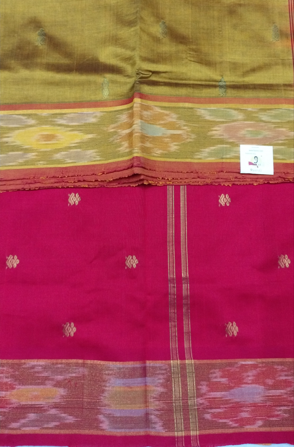 Semi silk Embossed 6Yards