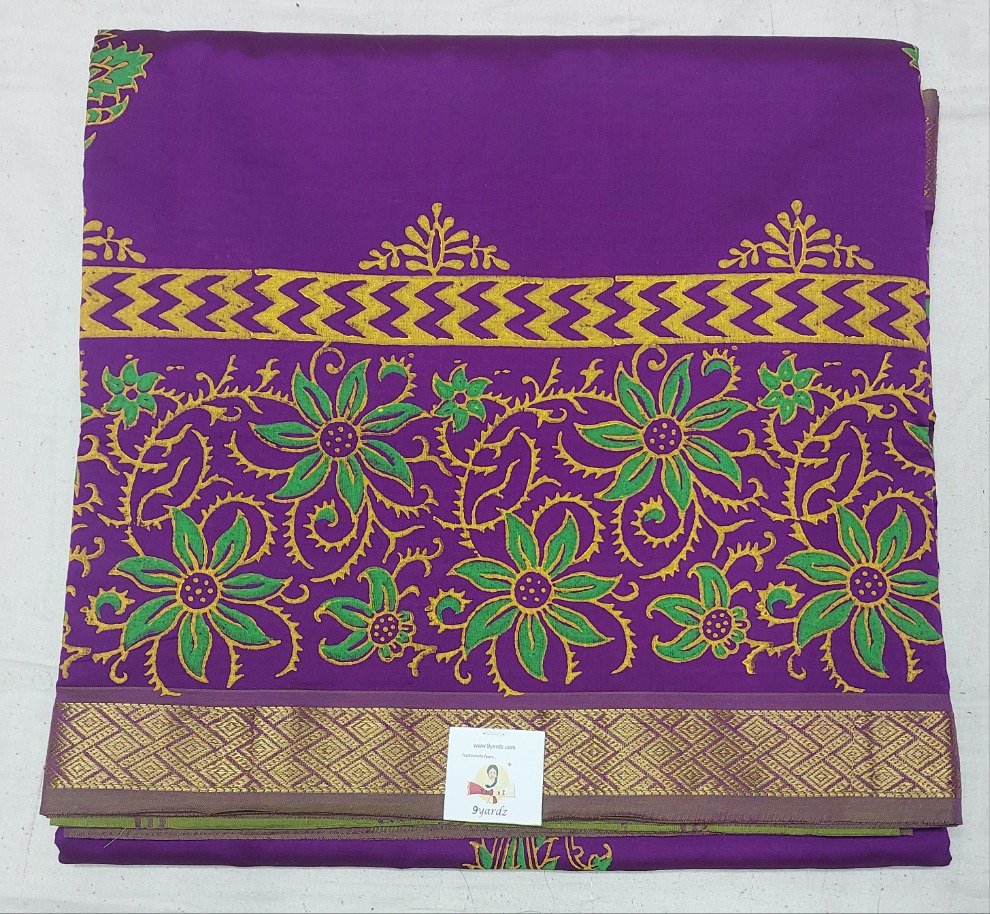 Semi Silk cotton printed Madisar