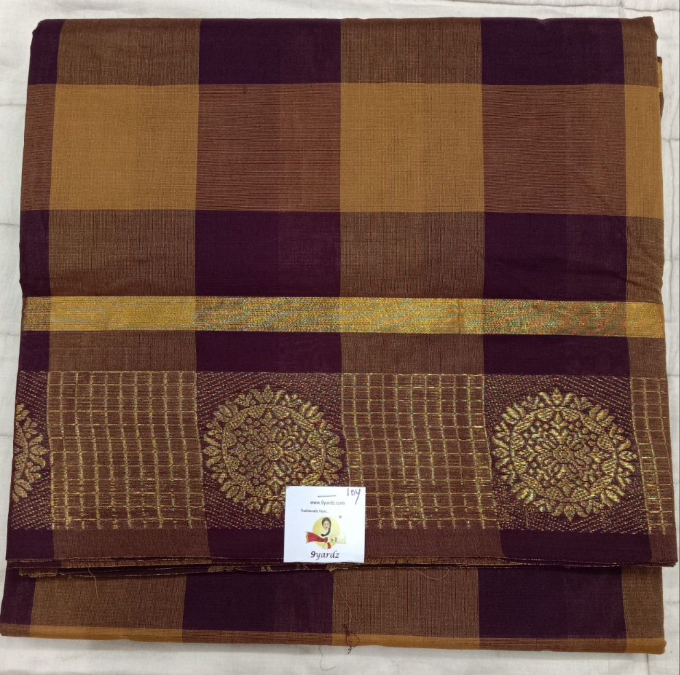 Chettinadu / Karaikudi cotton 10yards madisar