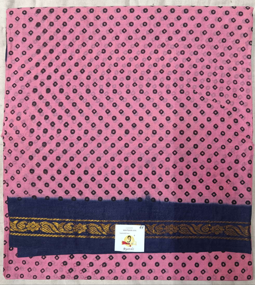 Sungudi cotton 6 yards