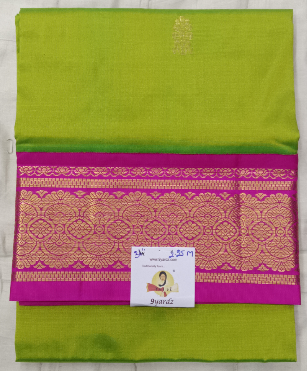 Pattu Pavadai Pure silk 34"