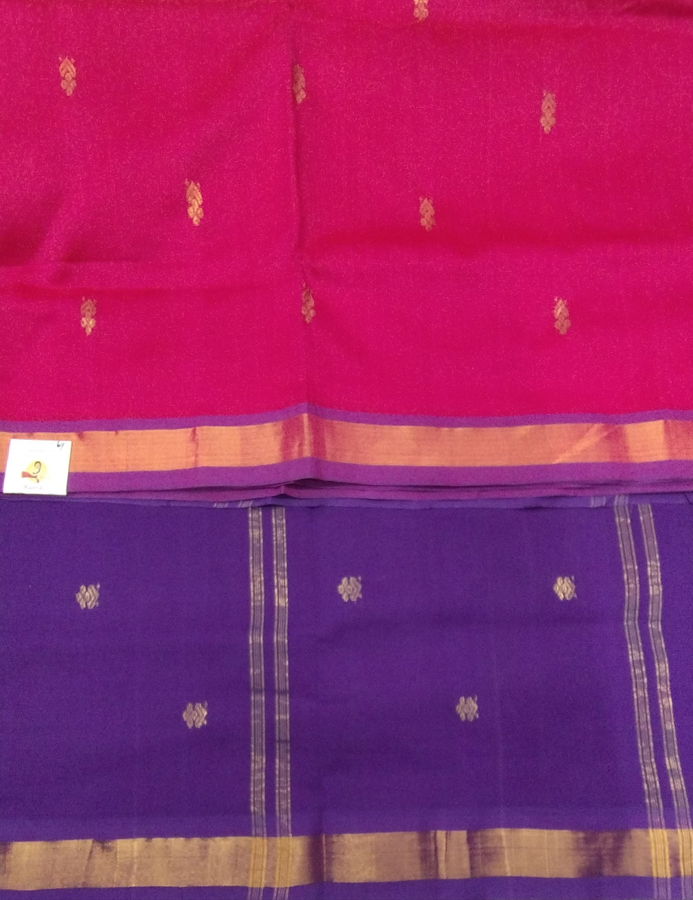 Semi silk Embossed 6Yards
