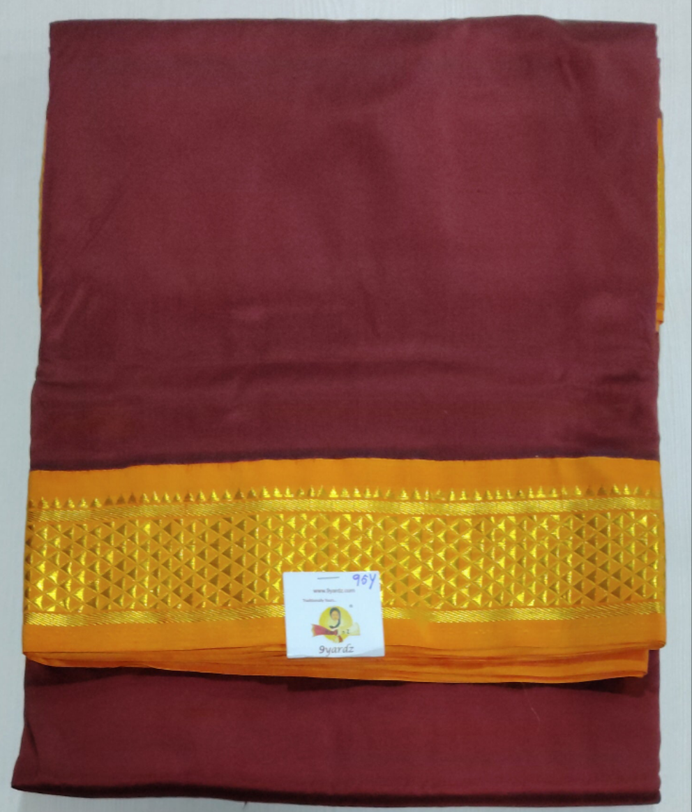 Pure silk madisar 9.5yards