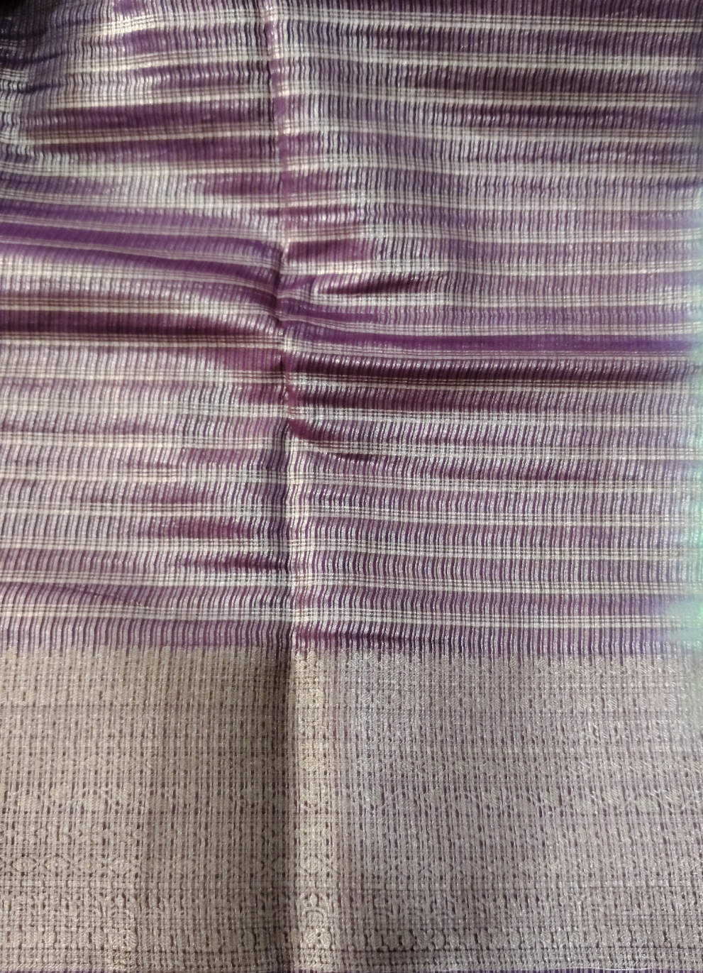 Mysore crepe silk checked (synthetic)