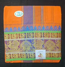 Load image into Gallery viewer, Nagari Cotton Colour Dhoti 9*5