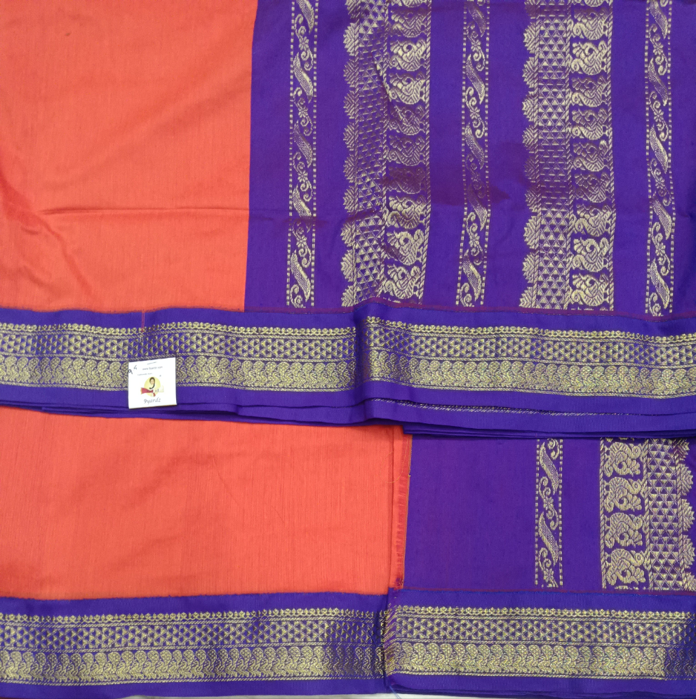 Kalyani Cotton Plain 9.5yardz