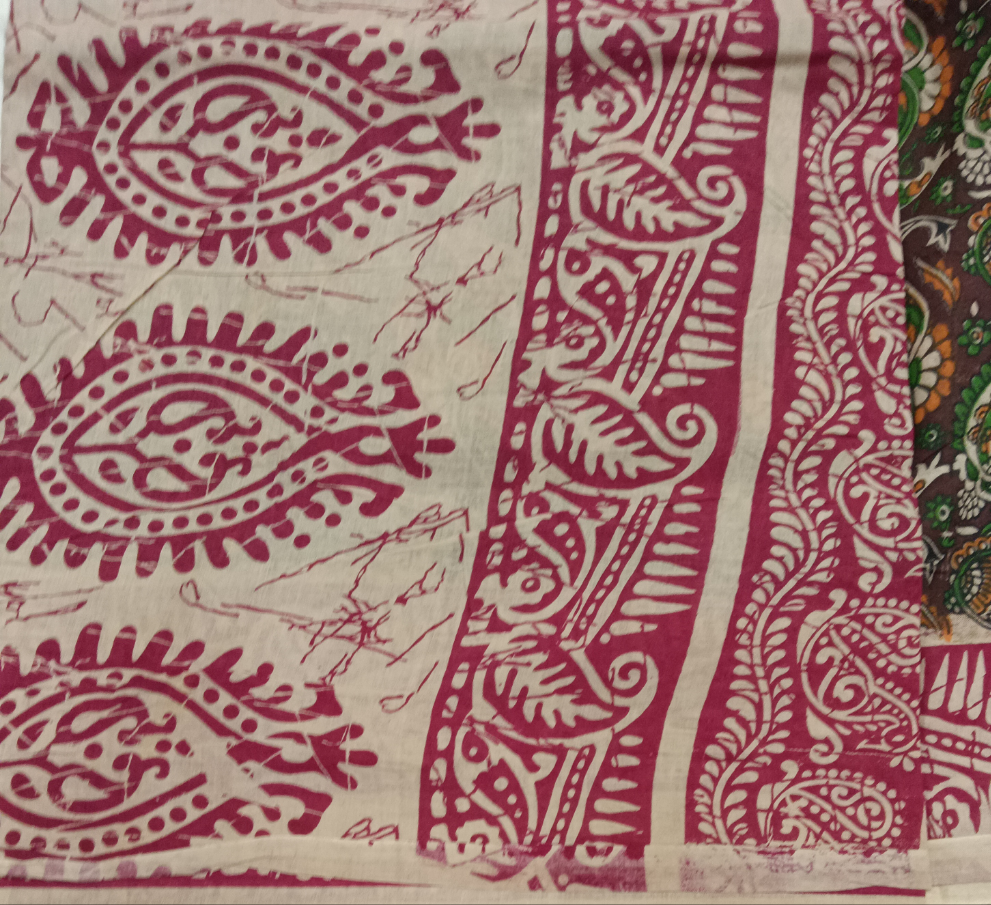 Sungudi cotton 10.5yards 49"
