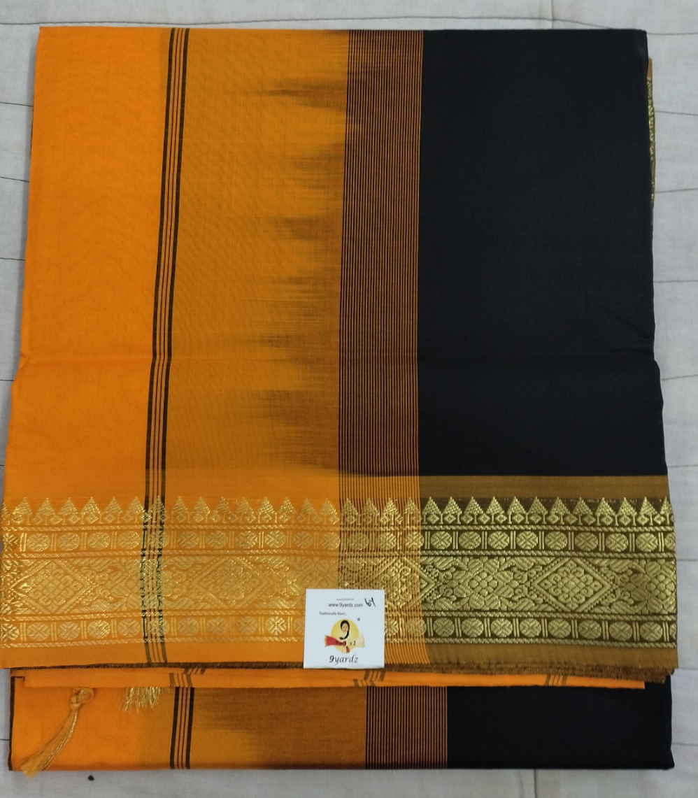 Semi silk Plain 6Yards