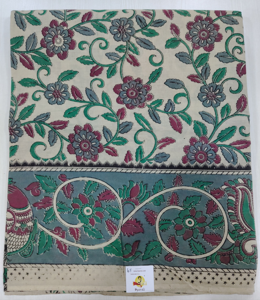 Kalamkari cotton 6yardz to