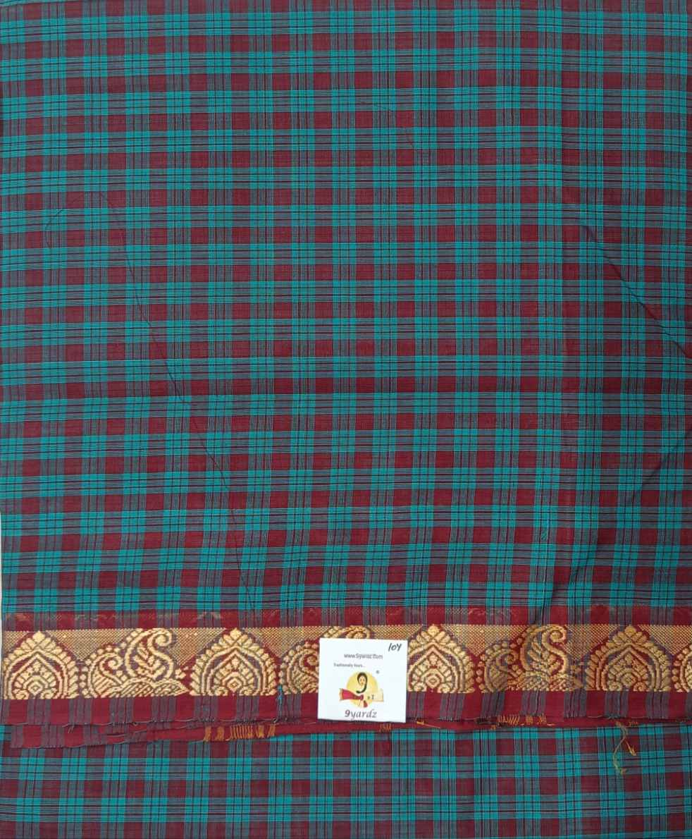 Chettinadu / Karaikudi cotton 10yards madisar