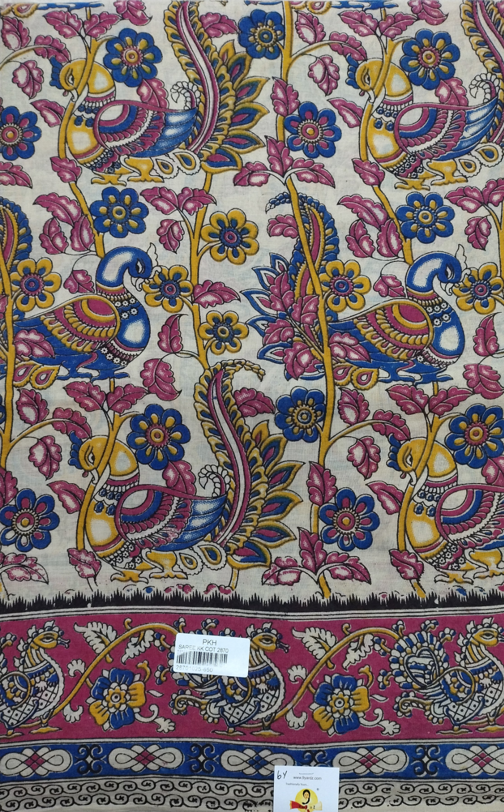 Kalamkari cotton 6yardz