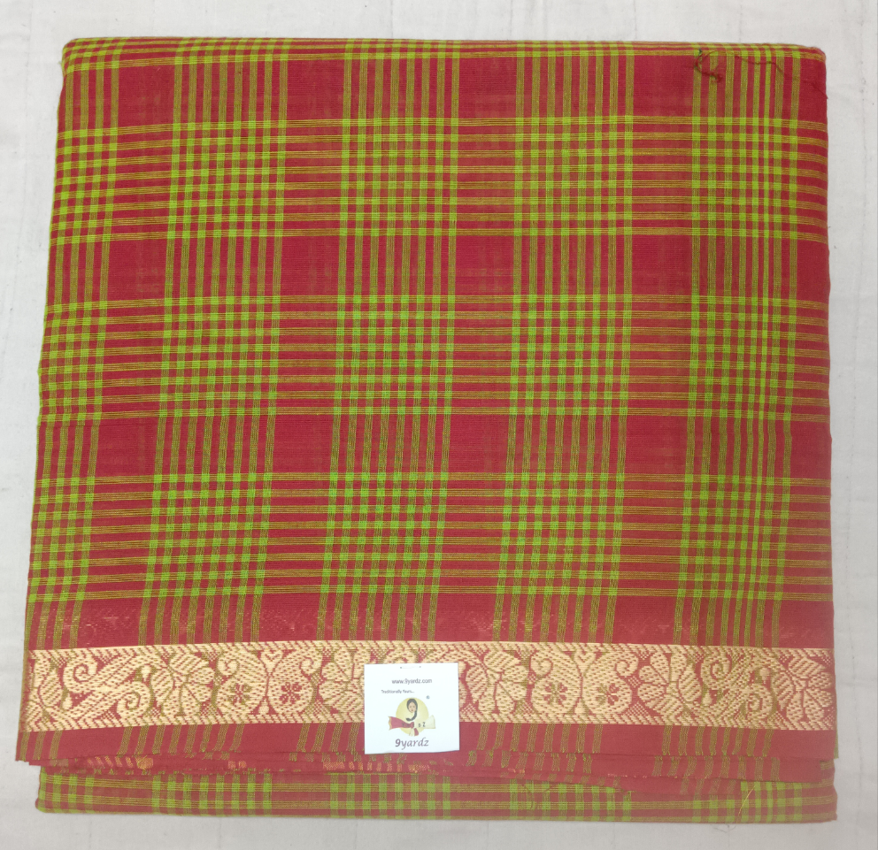 Chettinadu / Karaikudi cotton 10.5 yards madisar