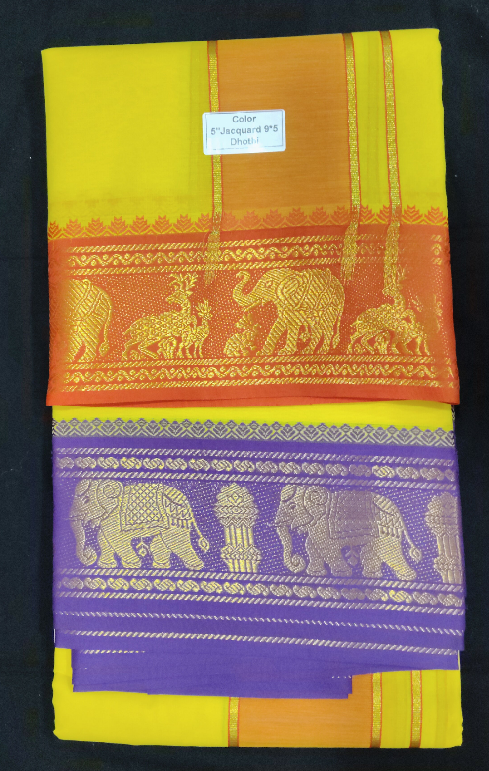 Cotton Colour  Dhothi 9*5