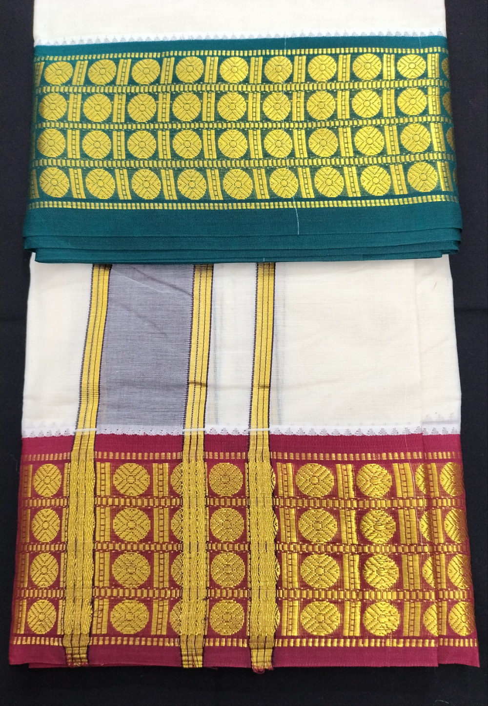 Pure cotton Muhurtham dhoti 10*6