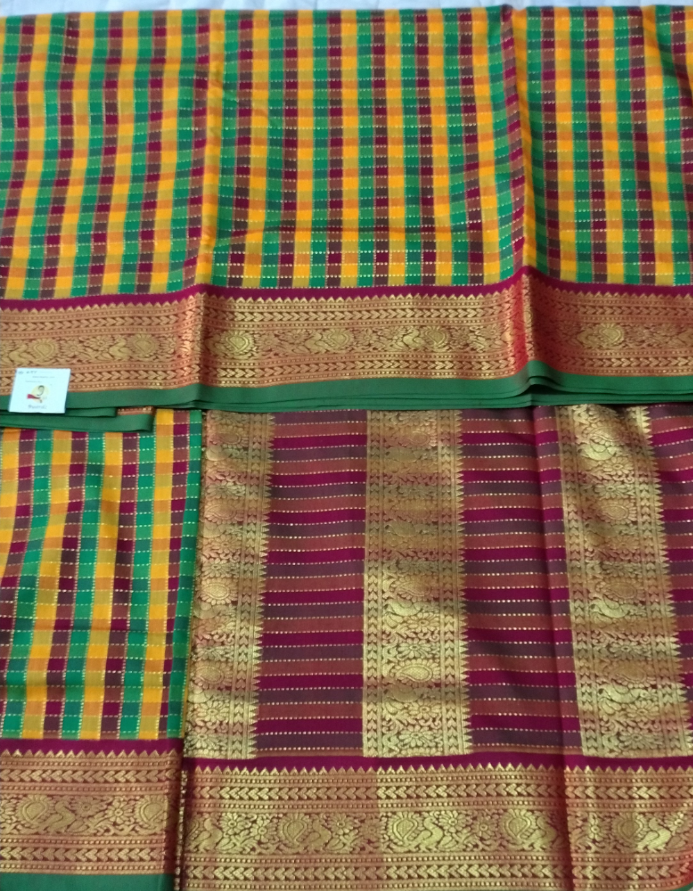 Akshaya cotton 10.25 yards madisar