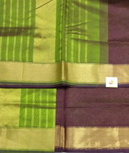 Load image into Gallery viewer, Pure silk cotton Vairaoosi 10yards madisar