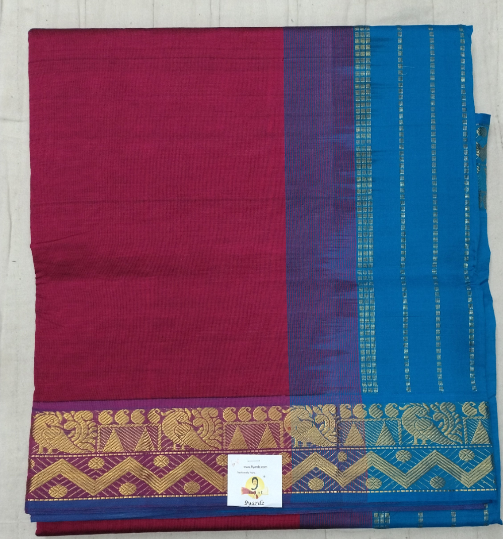 Semi silk Embossed 6Yards