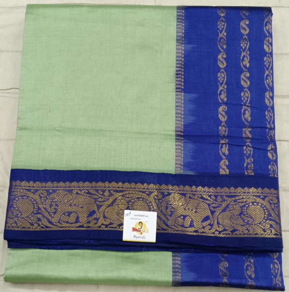 Semi Silk cotton Korvai Madisar