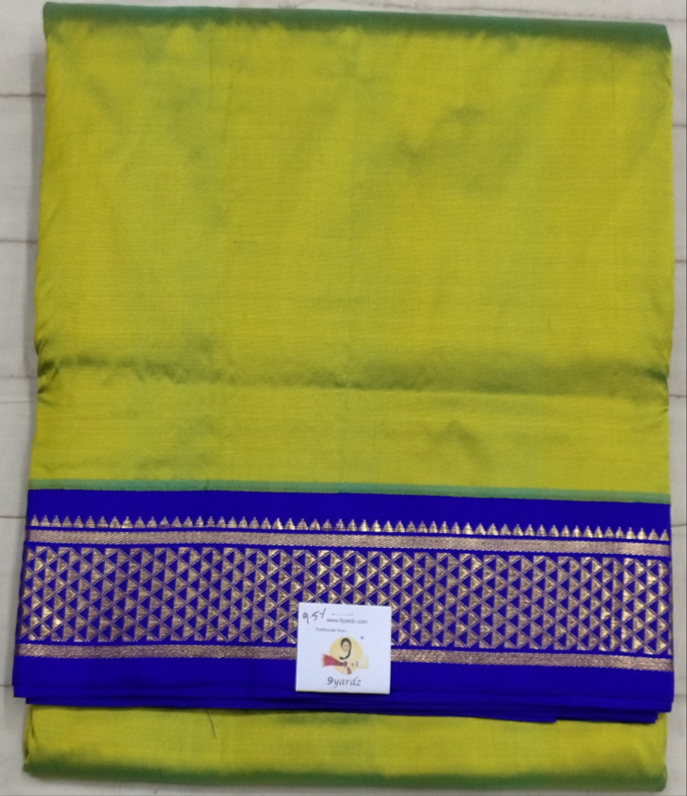 Pure silk 9.5yardz  saree