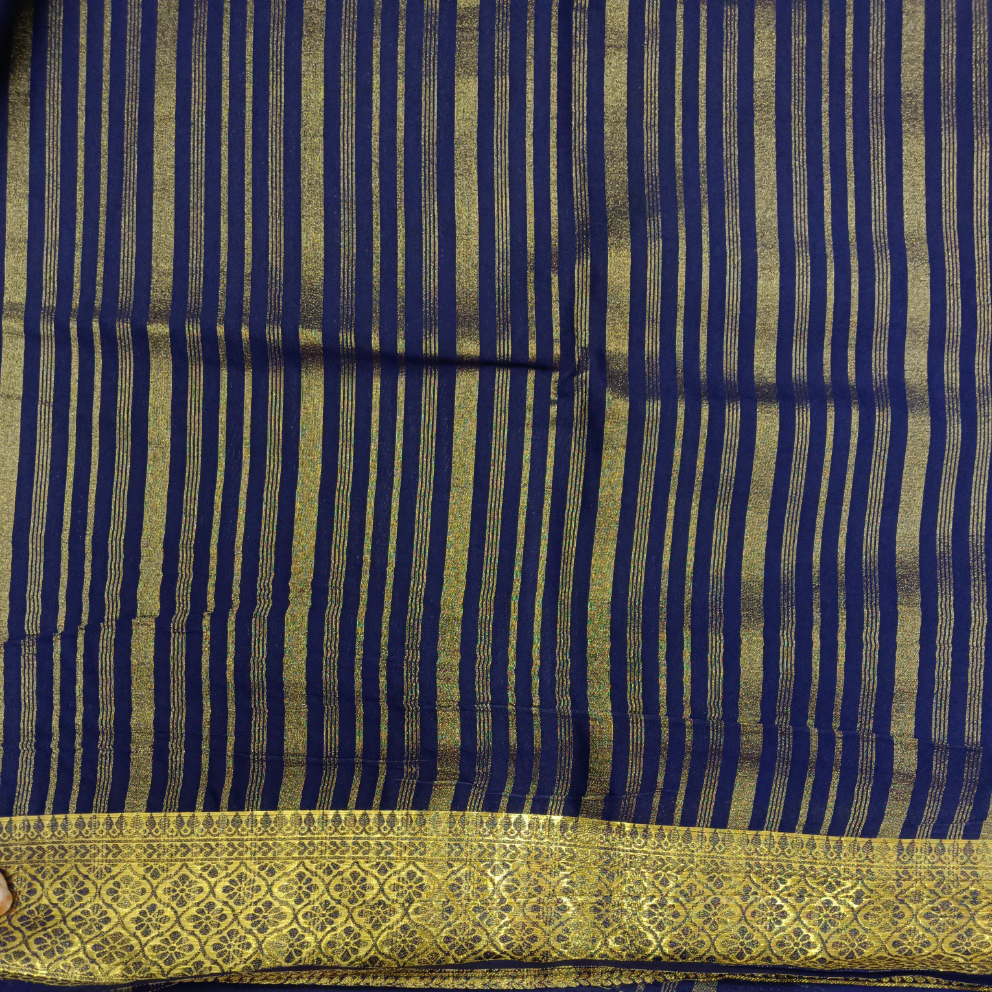 Mysore crepe silk (synthetic)