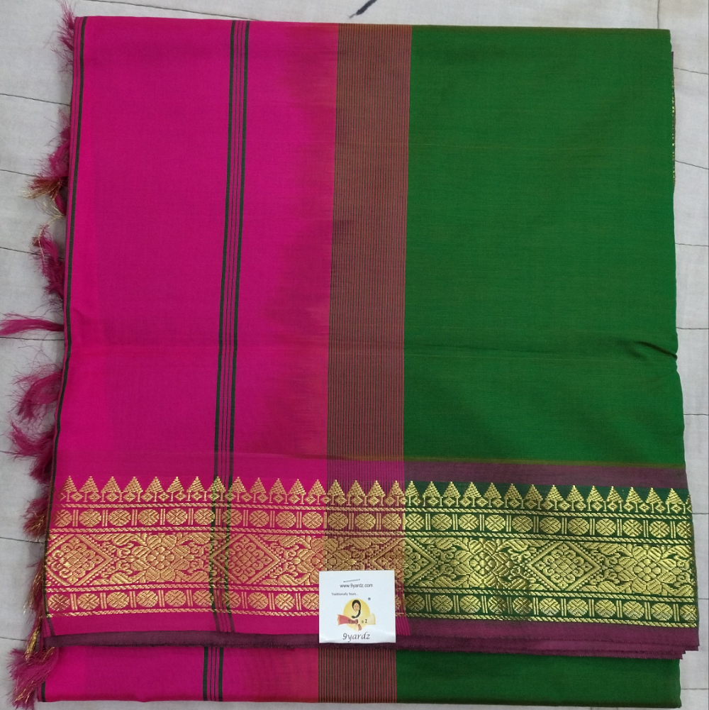 Semi silk Plain 6Yards