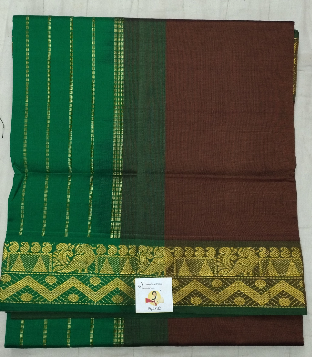 Semi silk Embossed 6Yards