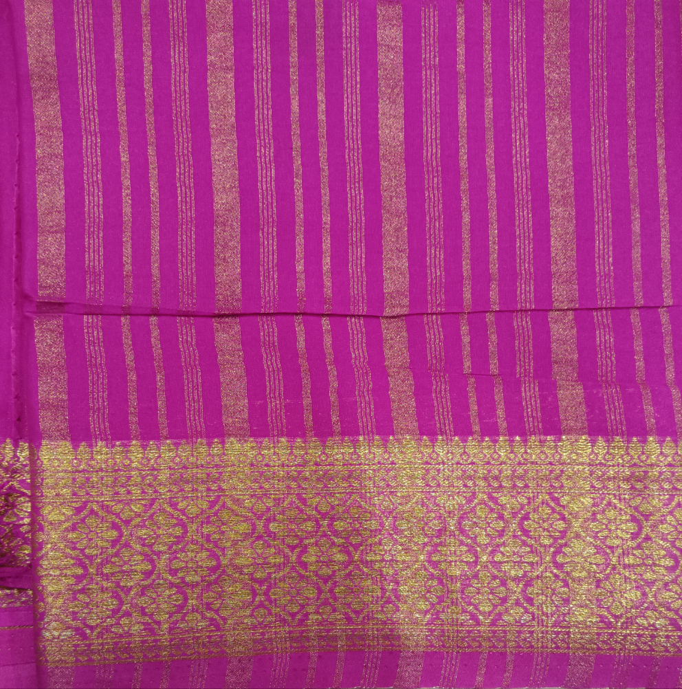 Mysore crepe silk (synthetic)
