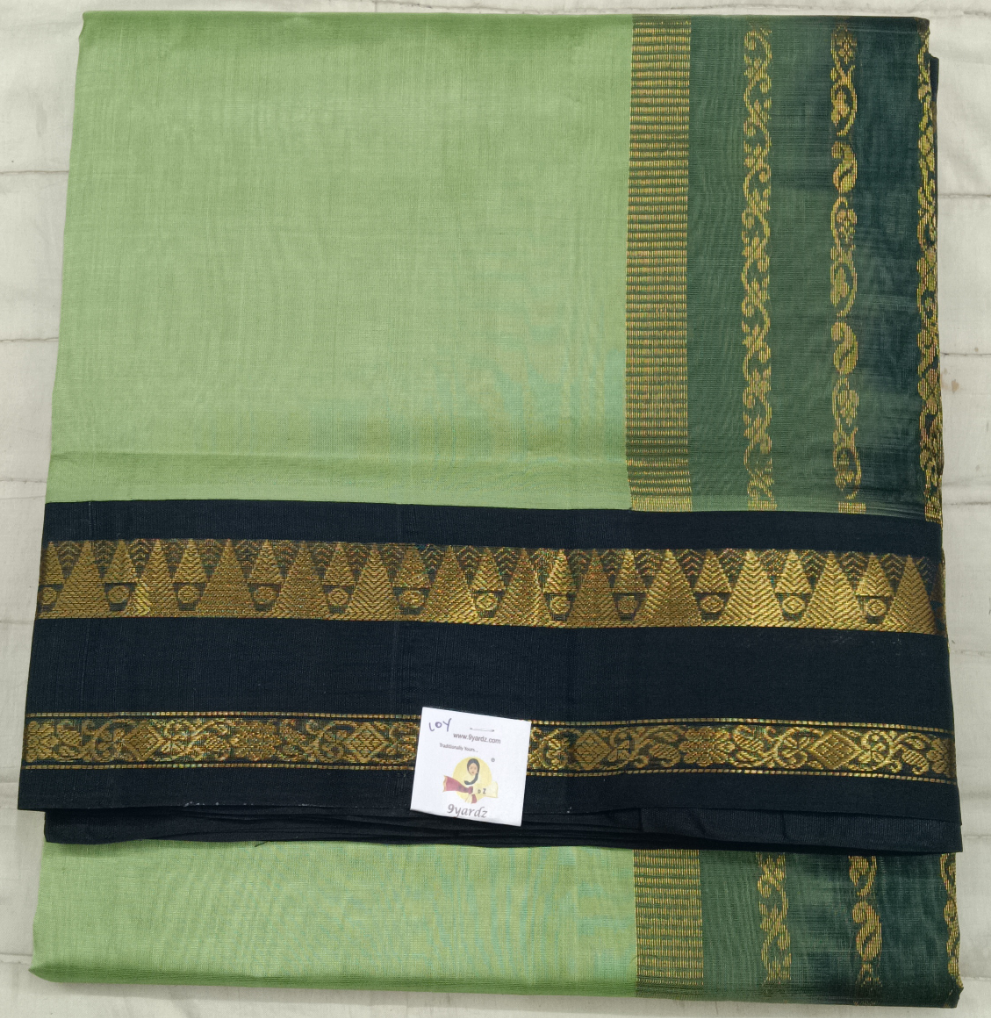 Pure silk cotton -Korvai 10yards madisar