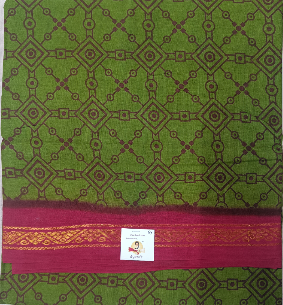 Sungudi cotton 6 yards
