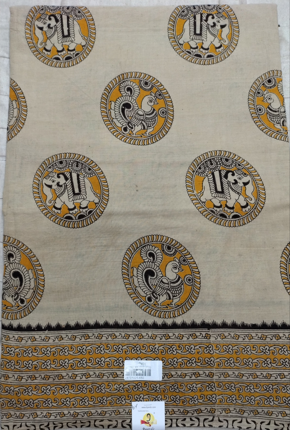 Kalamkari cotton 6yardz