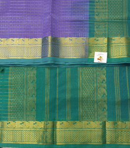 Pure silk cotton -Semi korvai 10yardz