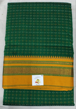 Load image into Gallery viewer, Ikkal embossed sarees madisar 10yardz