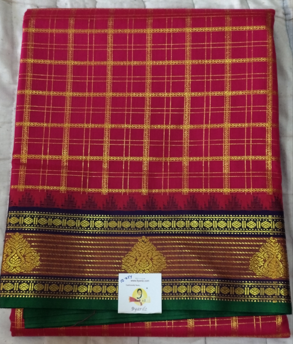 Akshaya cotton 10.25 yards madisar