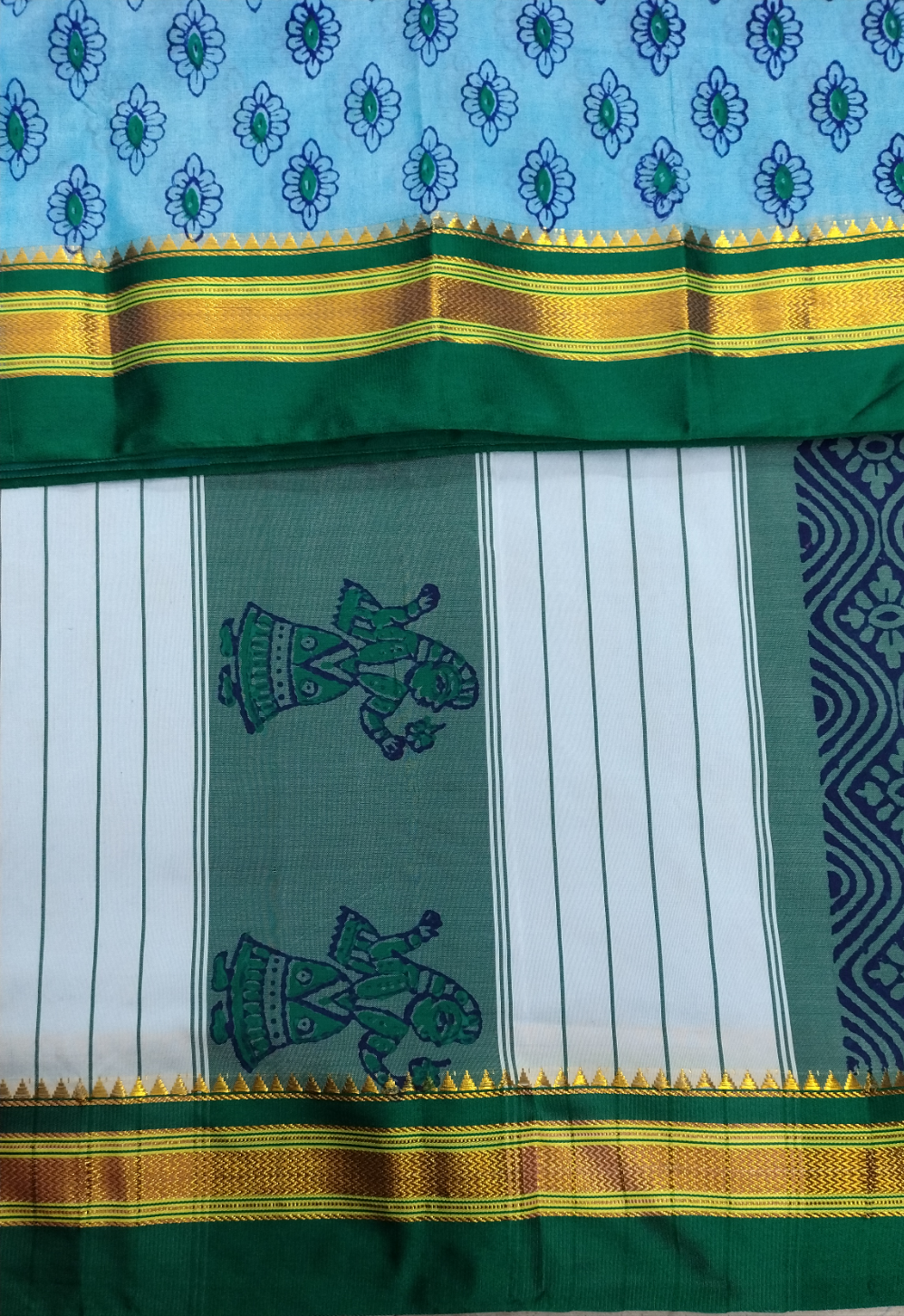 Ikkal sarees madisar Printed 10yardz