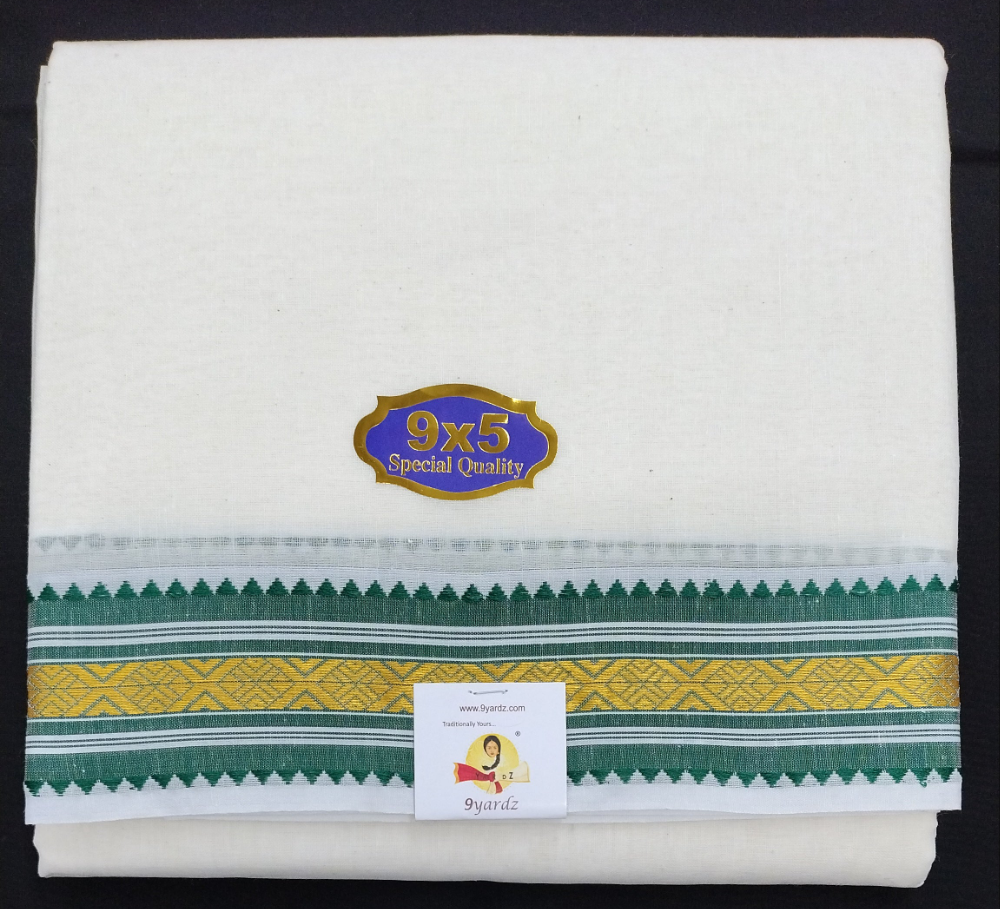 Nagari Cotton SuriyaVamsam Dhothi 9*5