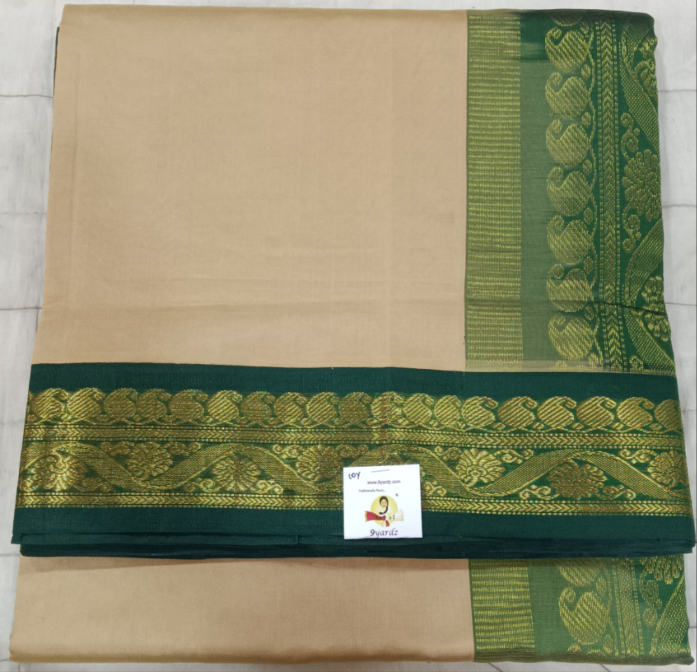 Semi Silk cotton Korvai Madisar