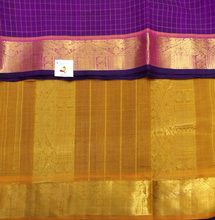 Load image into Gallery viewer, Pure silk cotton- Theard kattam with butta, 10yards (madisar)