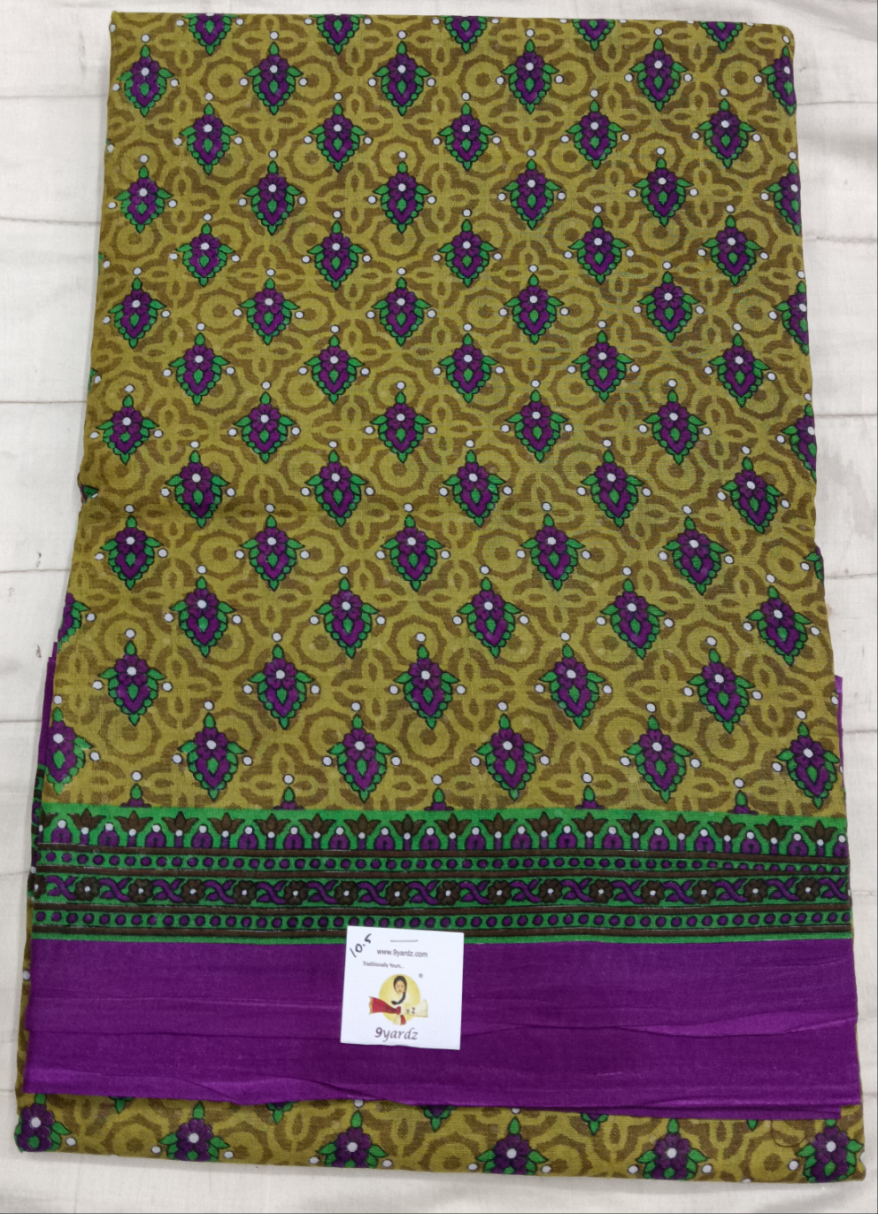 Erode cotton 10.5 yards madisar