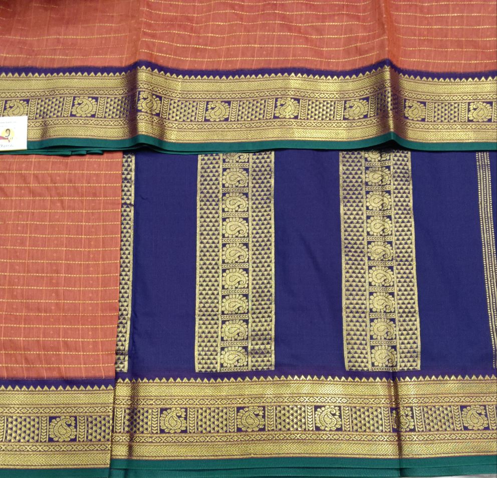 Akshaya cotton 10.25 yards madisar