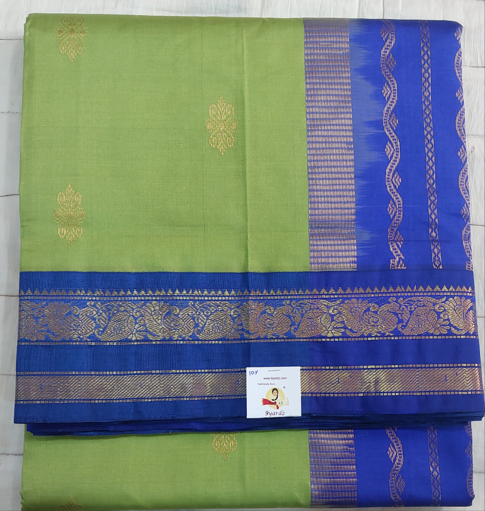 Semi Silk cotton Korvai Madisar