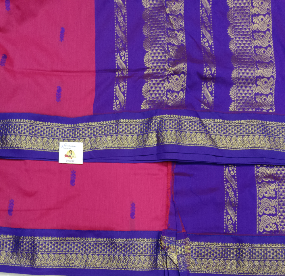 Kalyani Cotton Butta  9.5yardz