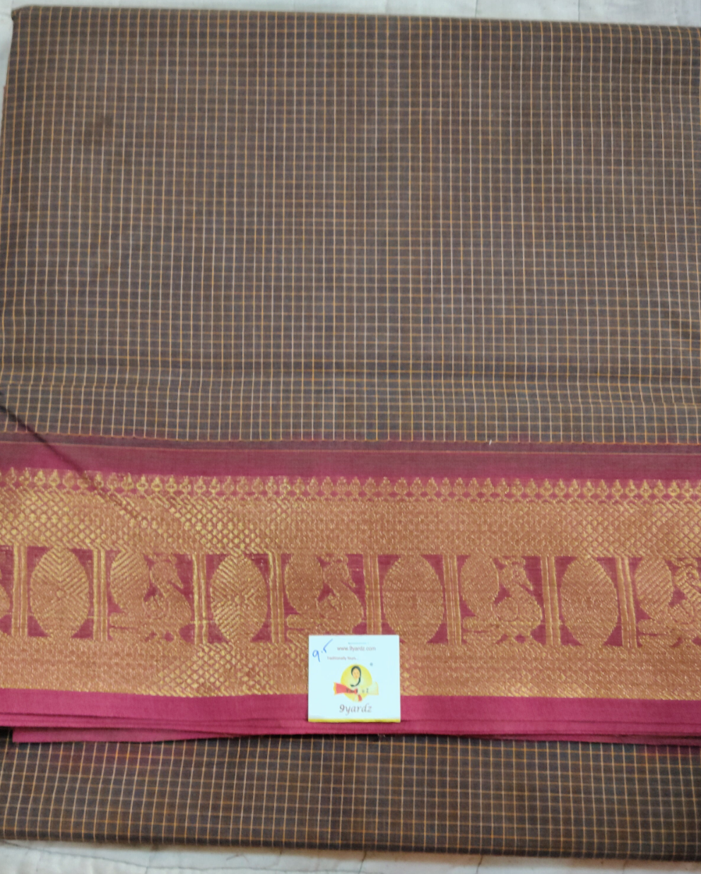 Chettinadu / Karaikudi cotton 10.5 yards madisar