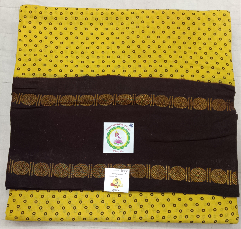 Ranee voyal saree 10.5yardz(9.5mtrs)