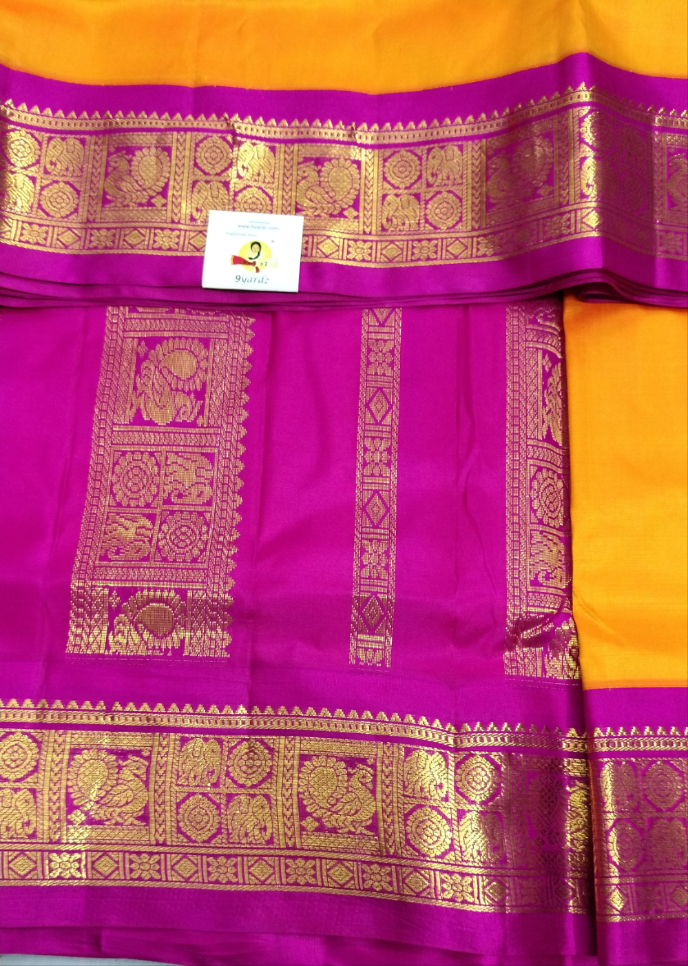 Pure silk 10.25yardz