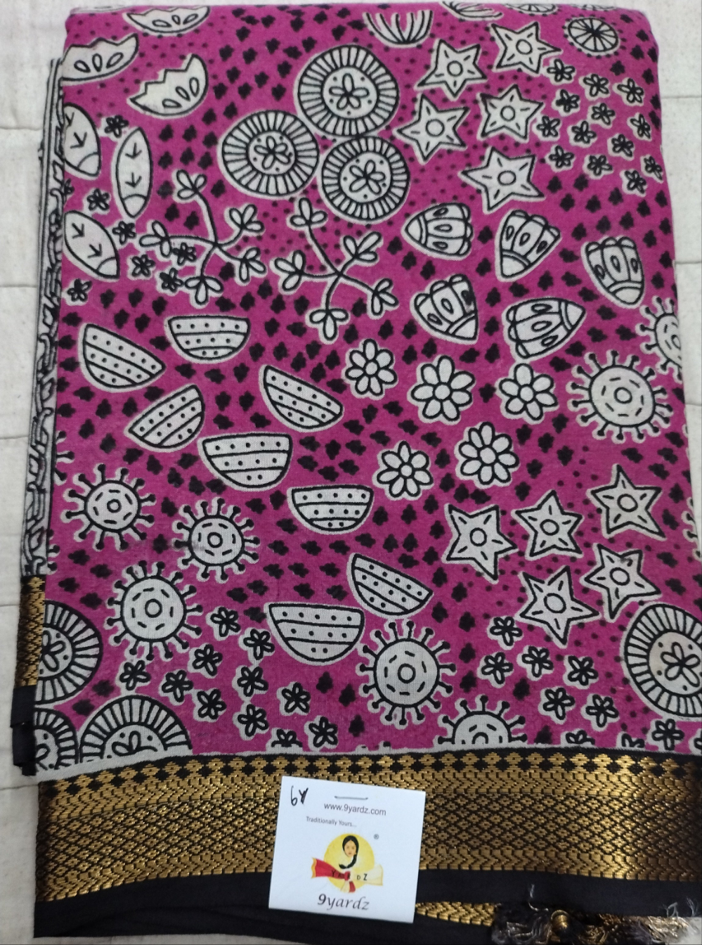 Kalamkari Silk 6yardz